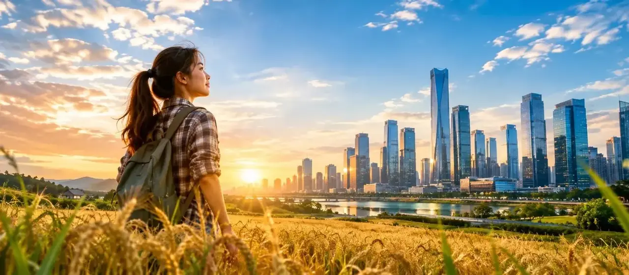 村花进城记首屏推荐图 - 黄果短剧