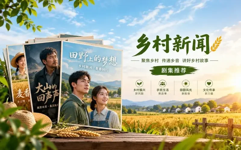 黄果短剧本周上新12部短剧，乡村逆袭与甜宠田园齐发力配图 - 黄果短剧短剧快讯