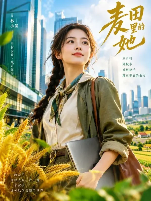 村花进城记封面 - 黄果短剧都市爽剧短剧