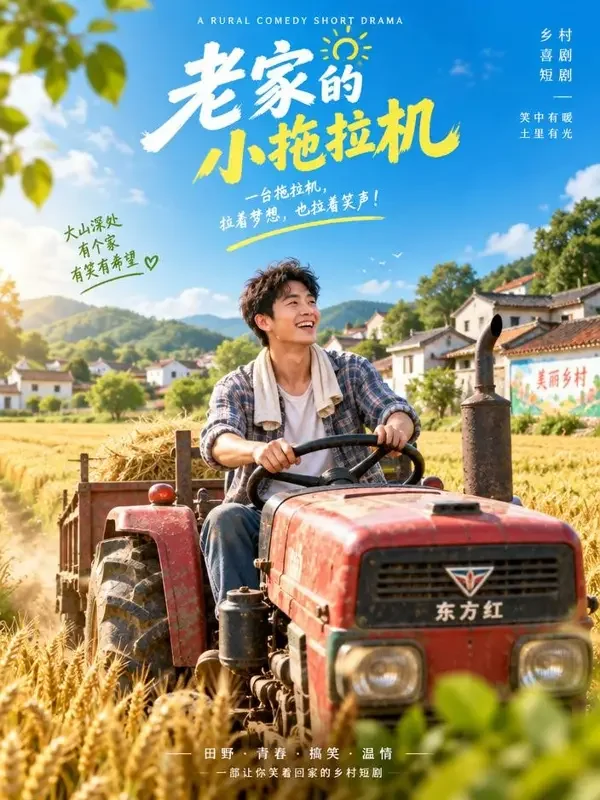 我在村里当首富封面 - 黄果短剧乡村逆袭短剧